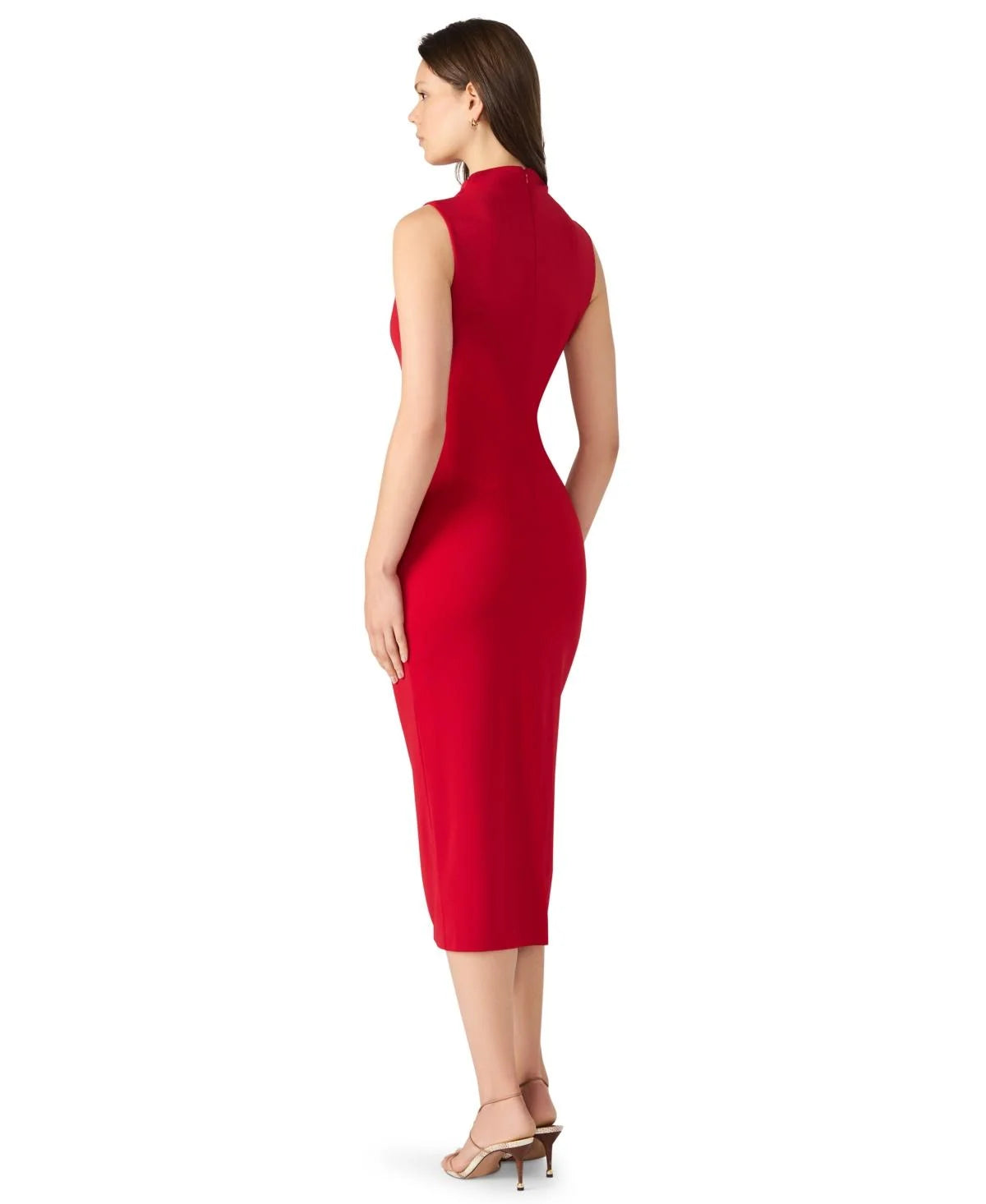 Steve Madden Mo Dress in Dark Red