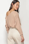 Line & Dot Favorite Off Shoulder Sweater