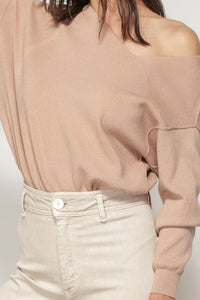 Line & Dot Favorite Off Shoulder Sweater