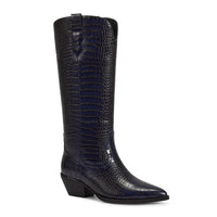 MARFA Boots The LeAnn Boot in Blueberry