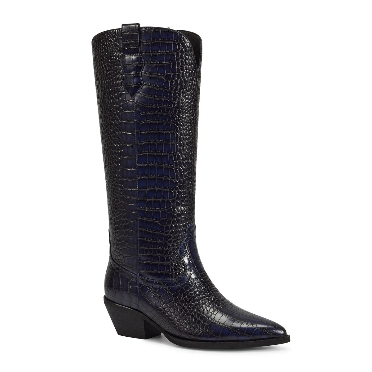 MARFA Boots The LeAnn Boot in Blueberry