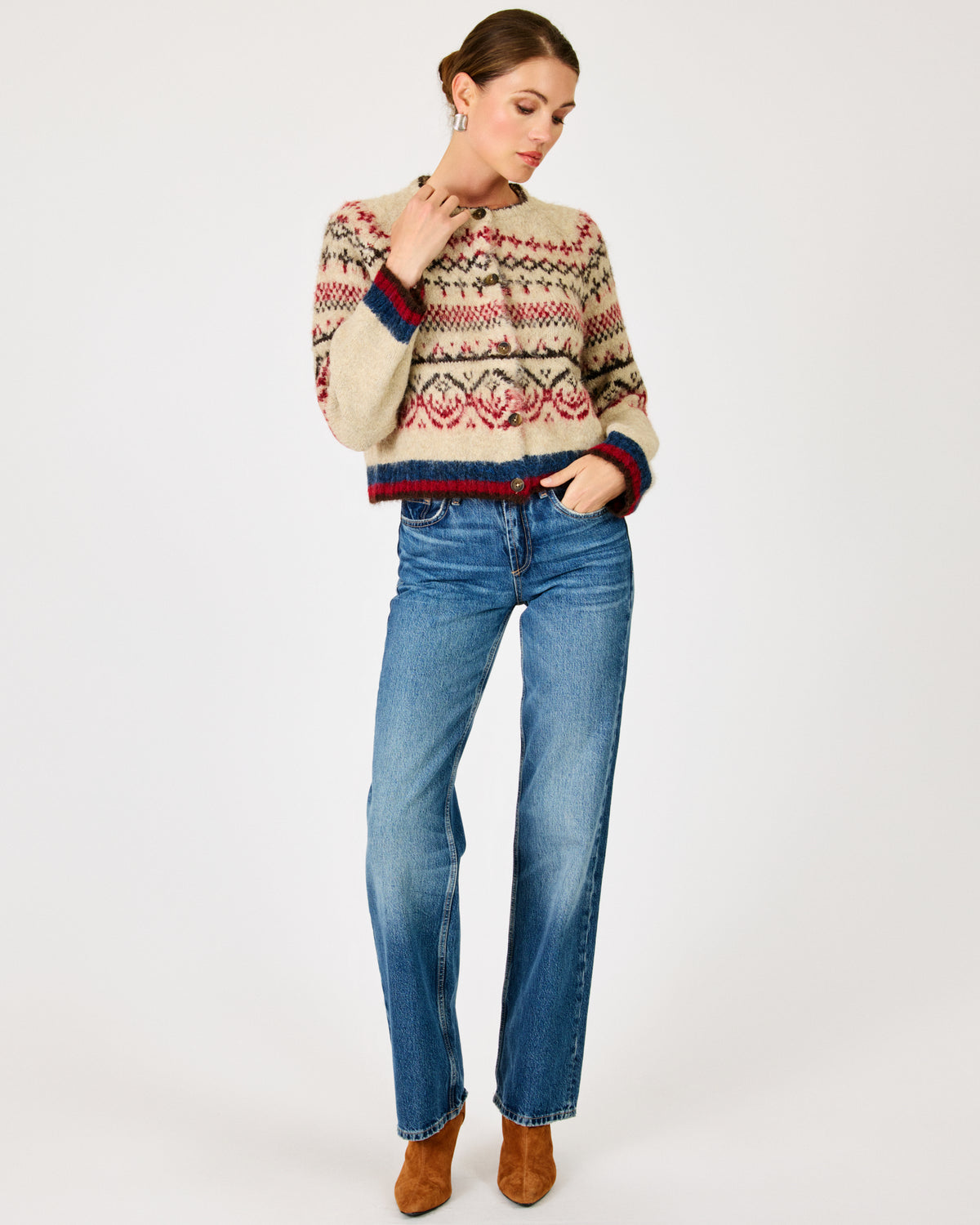 Line & Dot Pax Fairisle Sweater