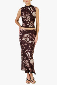 Line & Dot Sherilyn Top & Skirt Set