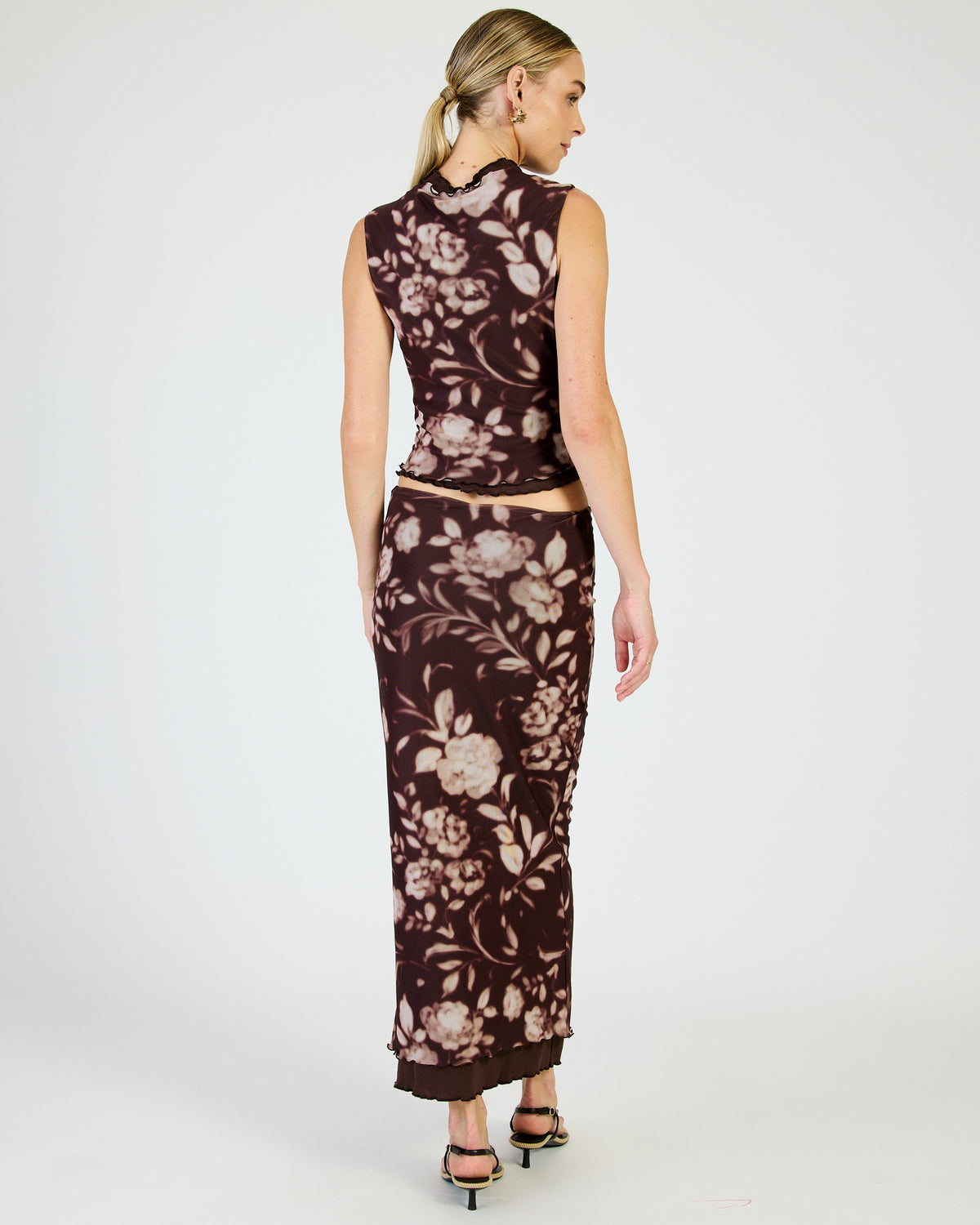 Line & Dot Sherilyn Top & Skirt Set