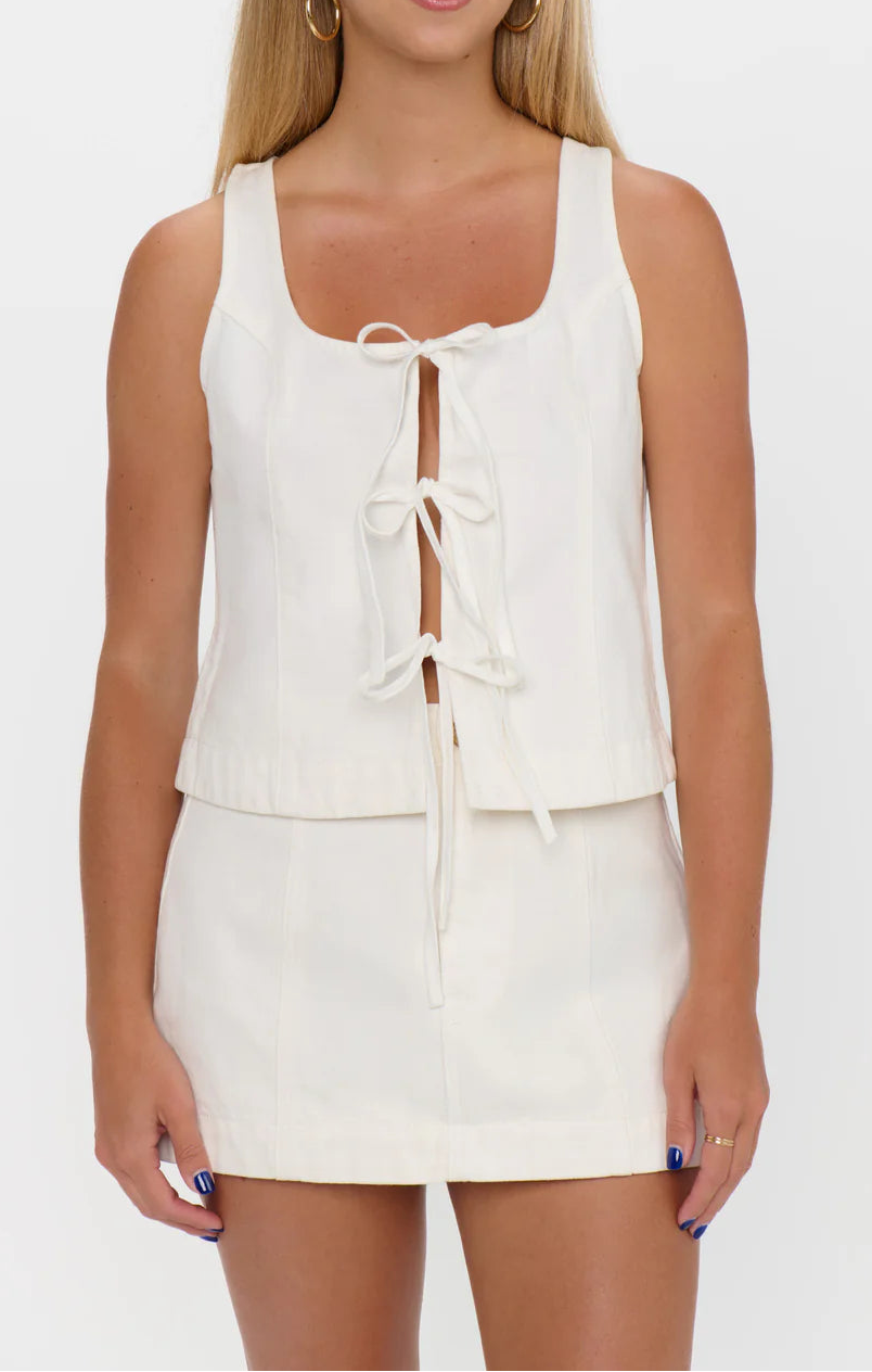 Show Me Your Mumu Lena Tie Tank