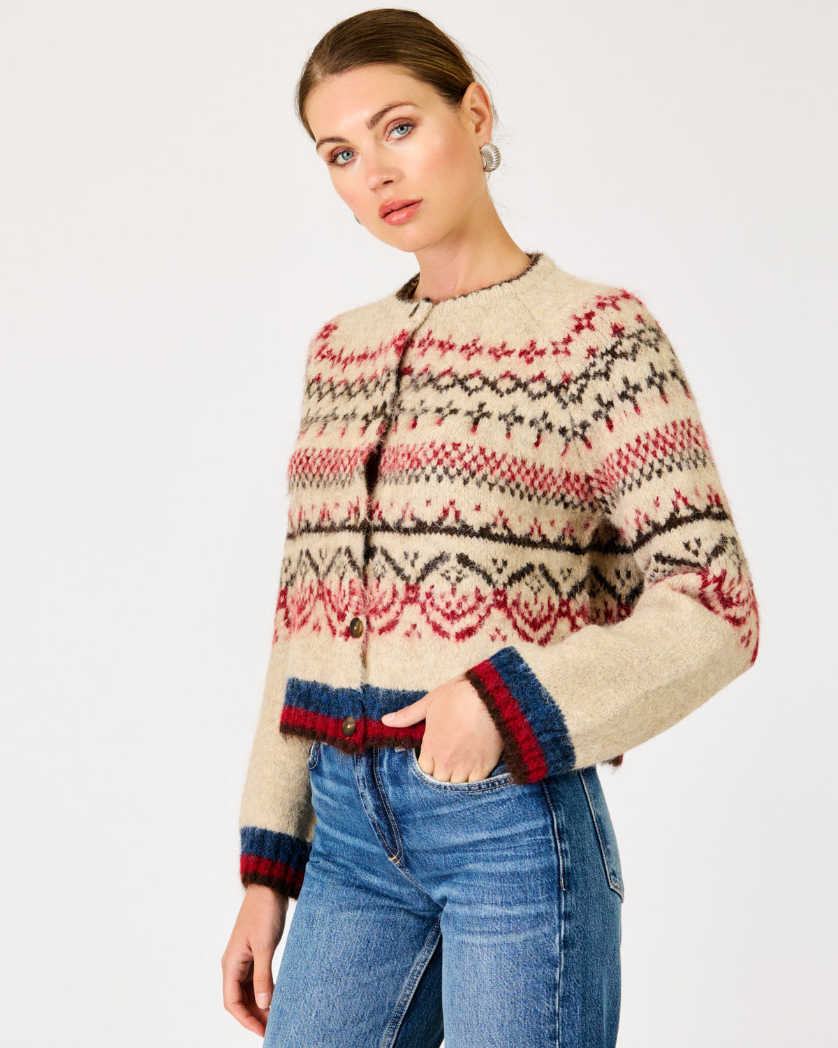 Line & Dot Pax Fairisle Sweater